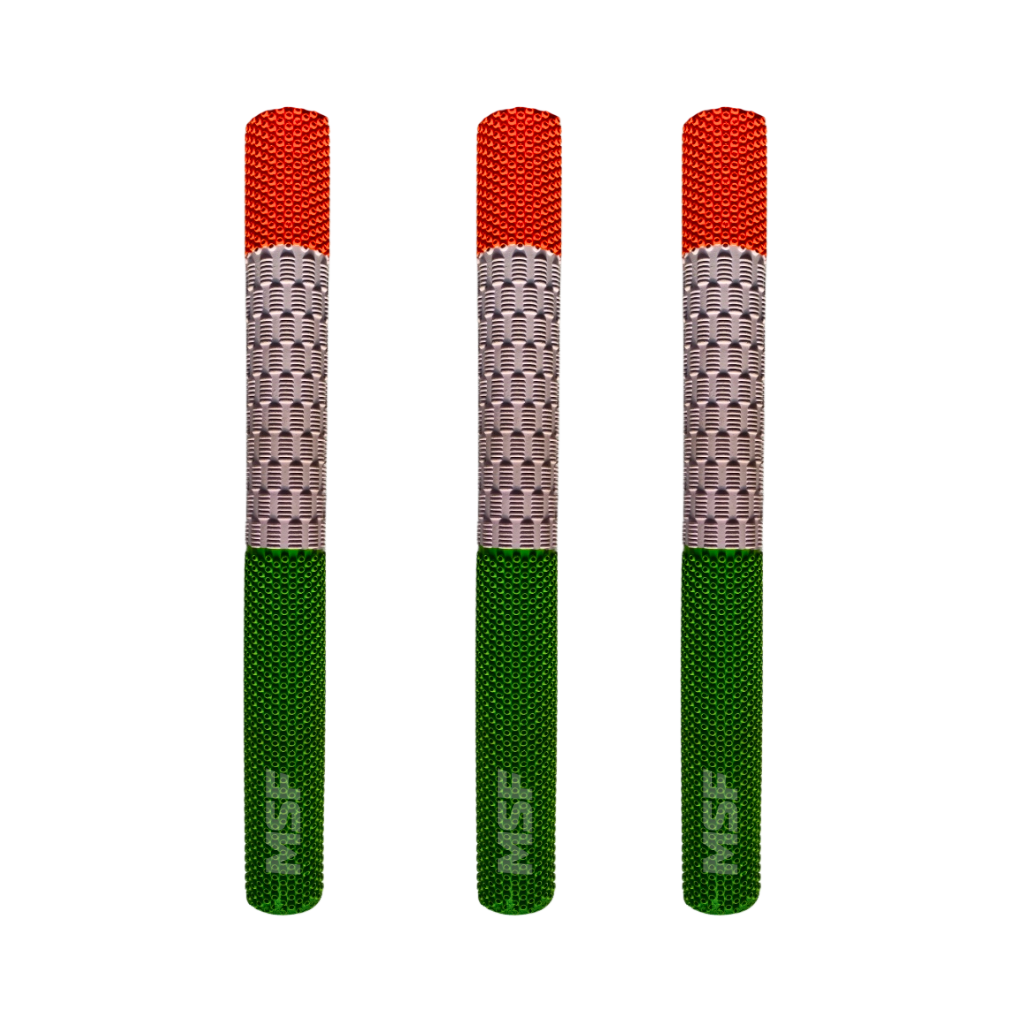 MSF Elite Grip Red Rubber Cricket Bat Grip | Model-GRIP-ELITE-MULTIC-501
