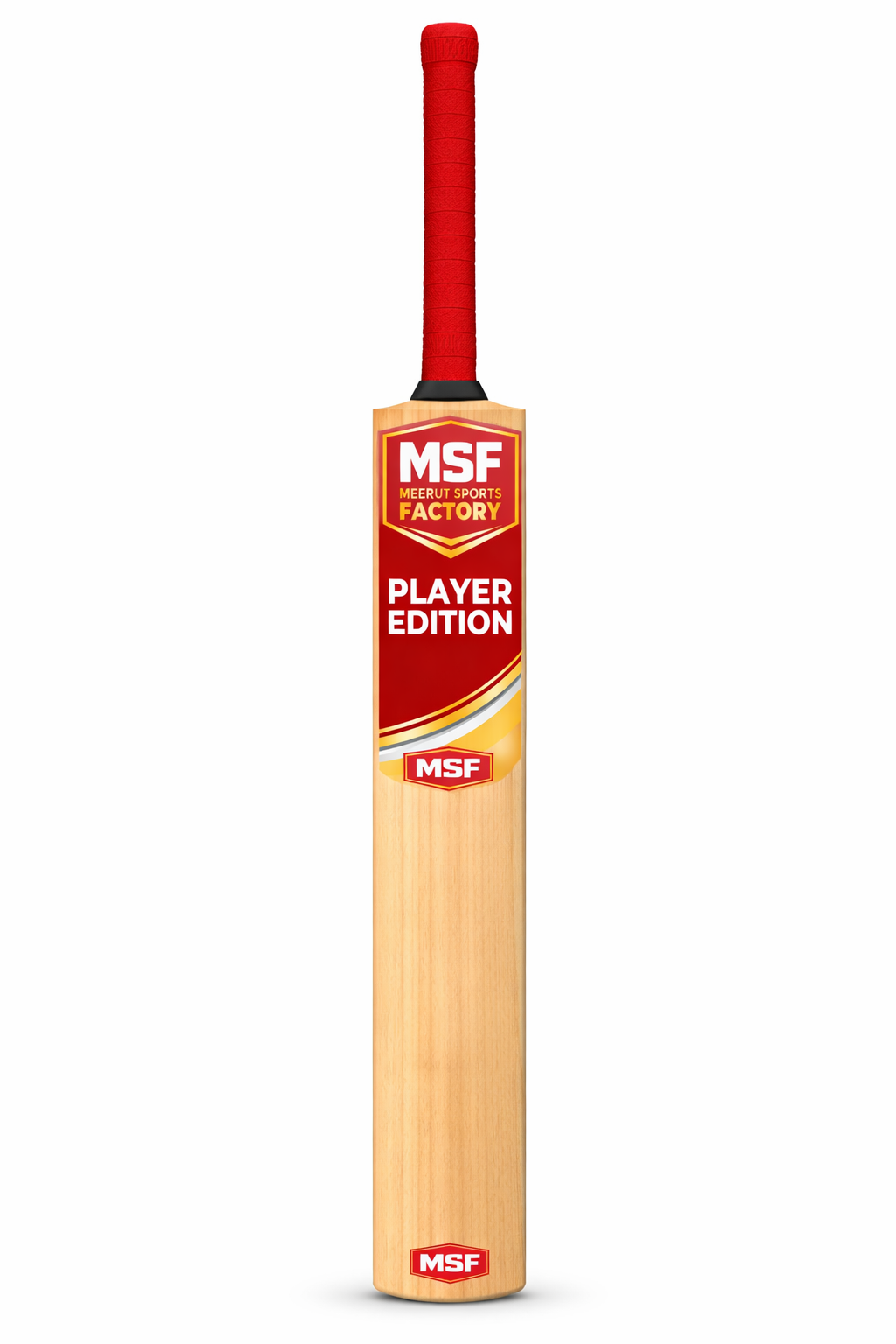 MSF Player Edition Tennis Cricket Bat Size-4 with Tennis Ball and Bat Cover - Image 5
